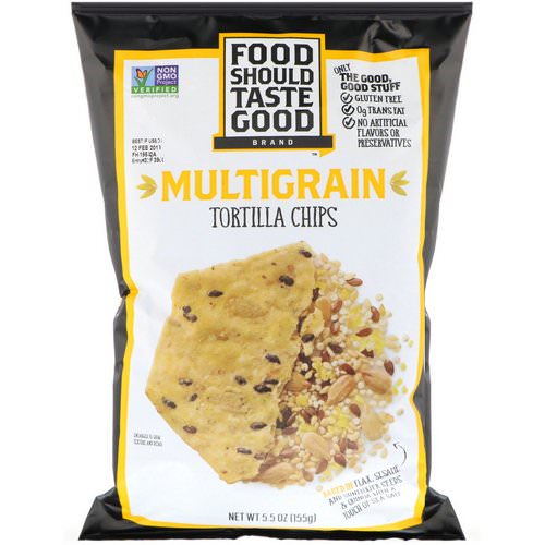 Food Should Taste Good, Multigrain Tortilla Chips, 5.5 oz (155 g) Review