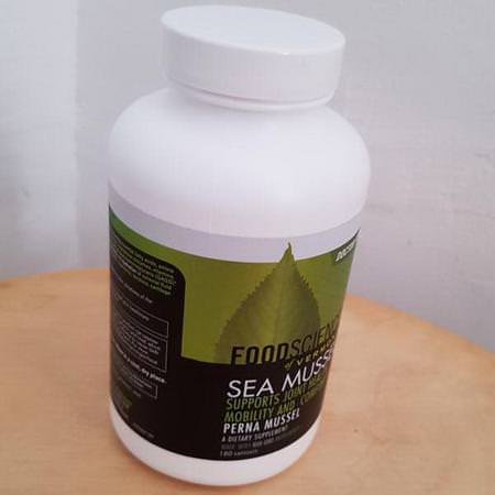 FoodScience Sea Mussel - 海貽貝, 關節, 骨頭, 補品