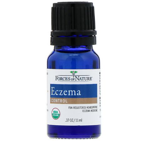 Forces of Nature Eczema Homeopathy Formulas - 順勢療法, 草藥, 濕疹, 皮膚治療