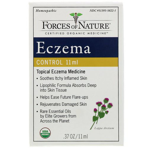 Forces of Nature, Eczema Control, .37 oz (11 ml) Review
