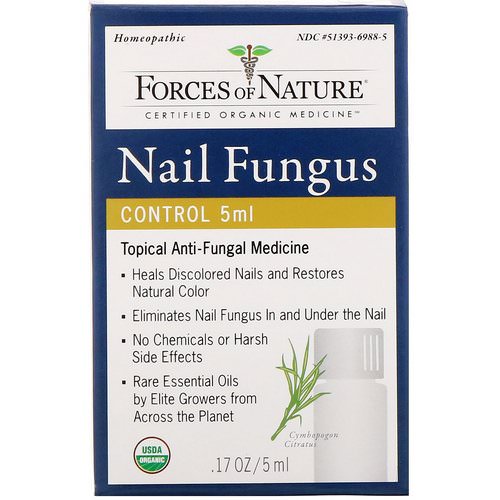 Forces of Nature, Nail Fungus Control, 0.17 oz (5 ml) Review