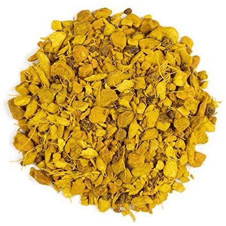 薑茶, 薑黃茶: Frontier Natural Products, Certified Organic Turmeric Ginger Herbal Tea, 16 oz (453 g)