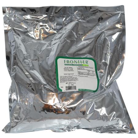 番瀉葉, 順勢療法: Frontier Natural Products, Cut & Sifted Senna Leaf, 16 oz (453 g)