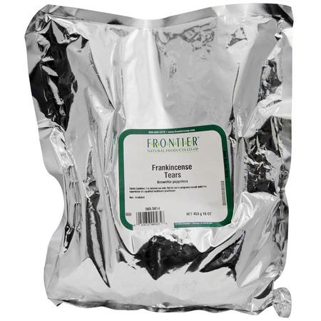 香熏精油: Frontier Natural Products, Frankincense Tears, 16 oz (453 g)