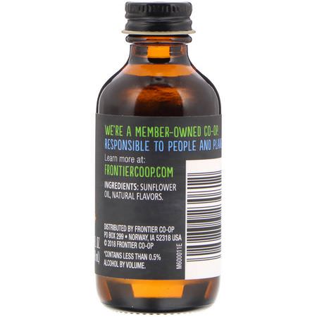提取物, 調味料: Frontier Natural Products, Maple Flavor, Non-Alcoholic, 2 fl oz (59 ml)