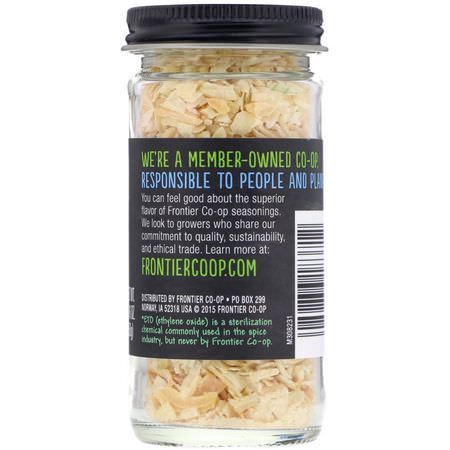 洋蔥, 香料: Frontier Natural Products, Onion Flakes, 1.76 oz (50 g)