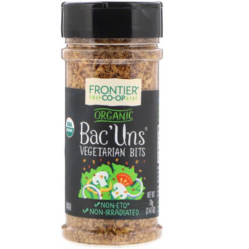 Frontier Natural Products, Organic Bac'Uns, Vegetarian Bits, 2.47 oz (70 g) Review