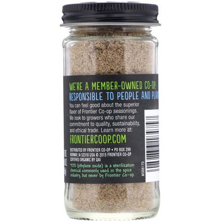 荳蔻, 香料: Frontier Natural Products, Organic Cardamom Seed, Ground, 2.08 oz (58 g)