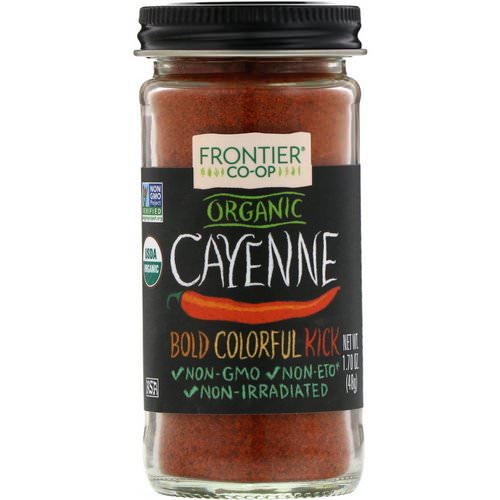 Frontier Natural Products, Organic Ground Cayenne, 1.70 oz (48 g) Review