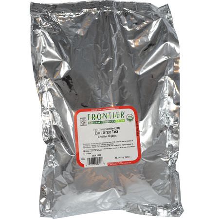 紅茶, 伯爵茶: Frontier Natural Products, Organic Earl Grey Tea, 16 oz (453 g)