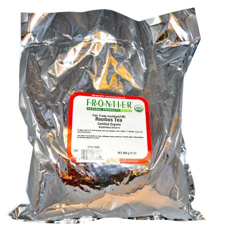 草本茶, 如意寶茶: Frontier Natural Products, Organic Rooibos Tea, 16 oz (453 g)
