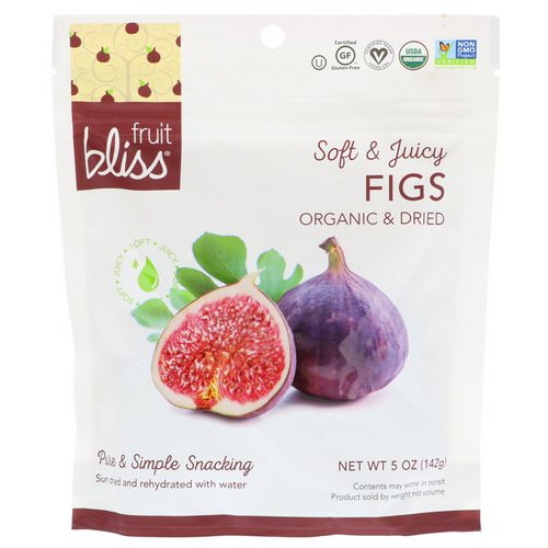 Fruit Bliss, Soft & Juicy Figs, Organic & Dried, 5 oz (142 g) Review