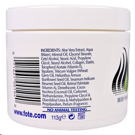 皮膚發癢, 乾燥: Fruit of the Earth, Aloe Vera Skin Care Cream, 4 oz (113 g)