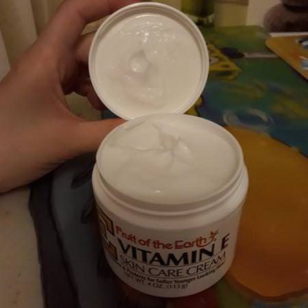 Fruit of the Earth, Vitamin E, Skin Care Cream, 4 oz (113 g)