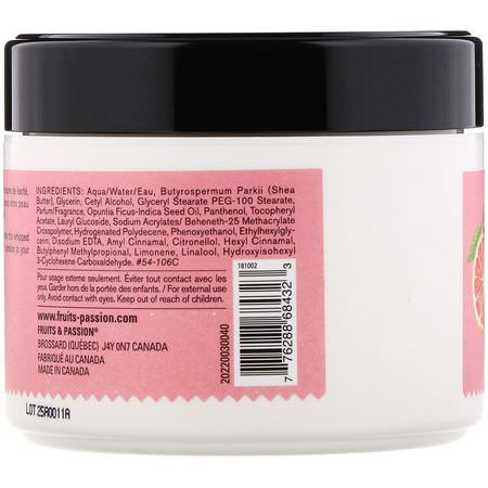乳液浴: Fruits & Passion, ALO, Whipped Body Cream, Grapefruit Guava, 6.7 fl oz (200 ml)