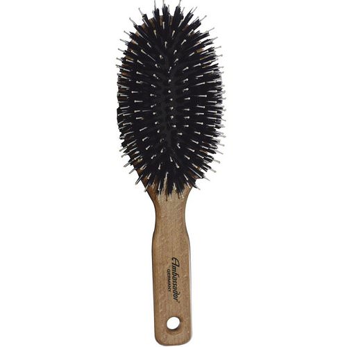 Fuchs Brushes, Ambassador Hairbrushes, Oval, Oak Handle, 1 Brush Review