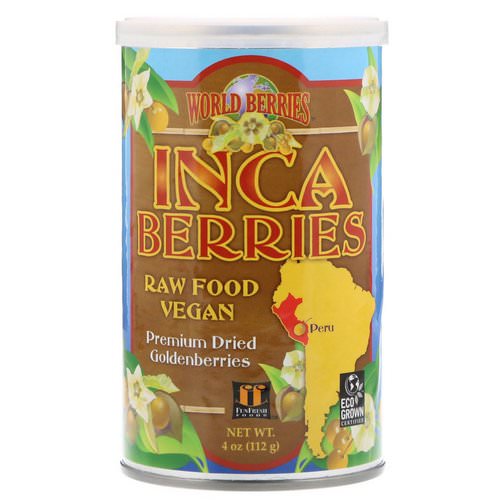 FunFresh Foods, World Berries, Inca Berries, 4 oz (112 g) Review
