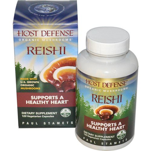 Fungi Perfecti, Reishi, Supports A Healthy Heart, 120 Veggie Caps Review