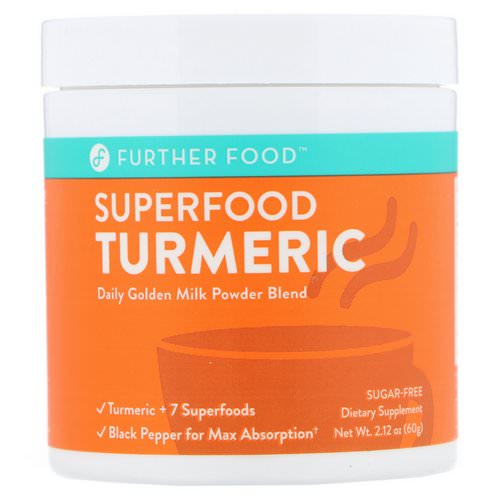 Further Food, Superfood Turmeric, 2.12 oz (60 g) Review
