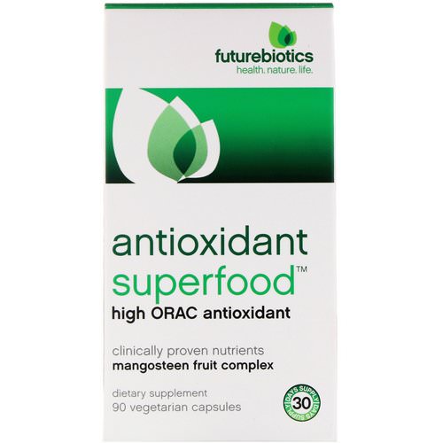FutureBiotics, Antioxidant Superfood, High ORAC Antioxidant, 90 Vegetarian Capsules Review