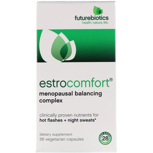 FutureBiotics, EstroComfort, Menopausal Balancing Complex, 56 Vegetarian Capsules Review