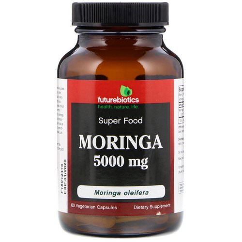 FutureBiotics, Moringa, 5000 mg, 60 Vegetarian Capsules Review