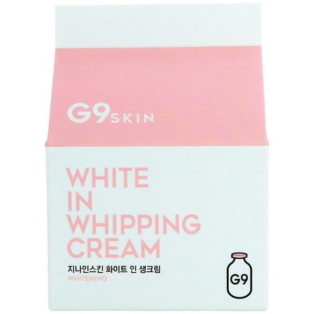 K美容保濕霜, 乳霜: G9skin, White In Whipping Cream, 50 g