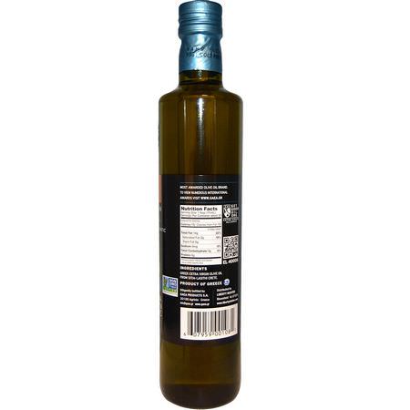 橄欖油, 醋: Gaea, Green & Fruity, Extra Virgin Olive Oil, 17 fl oz (500 ml)