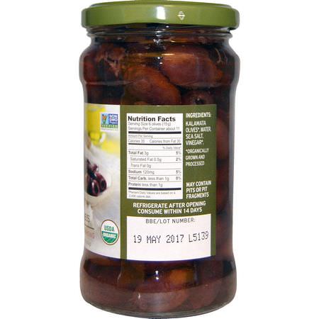 橄欖, 超級食物: Gaea, Organic Pitted Kalamata Olives, 10.2 oz (290 g)
