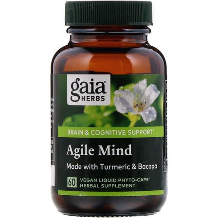 Gaia Herbs Cognitive Memory Formulas - 記憶, 認知, 補品