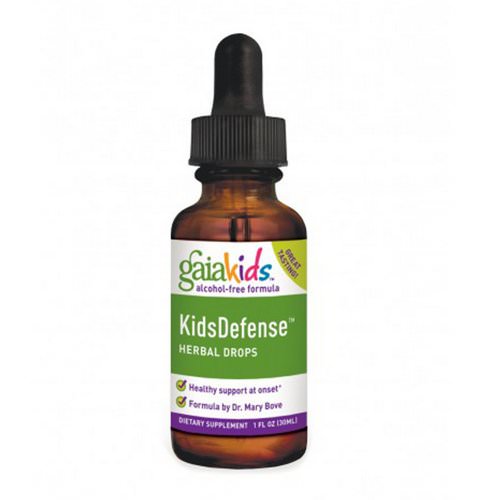 Gaia Herbs, Kids Defense Herbal Drops, Alcohol-Free Formula, 1 fl oz (30 ml) Review