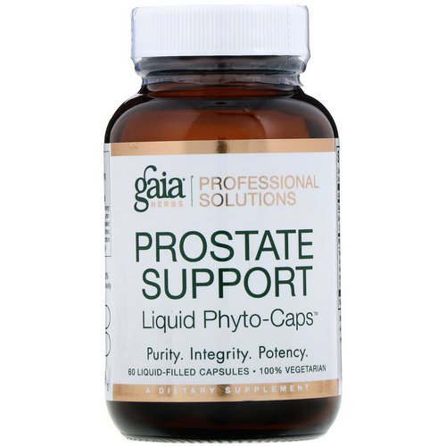 Gaia Herbs Professional Solutions, Prostate Support, 60 Liquid-Filled Capsules Review