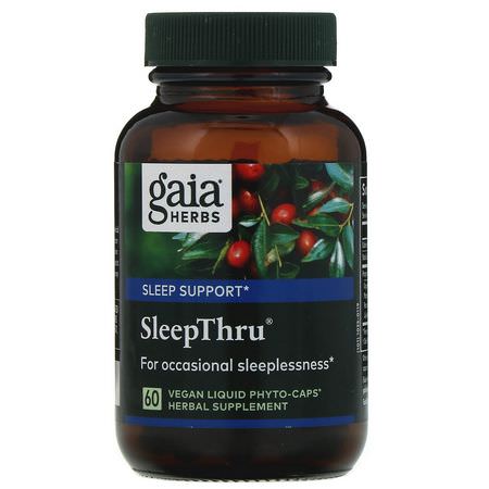 Gaia Herbs Sleep Formulas - 睡眠, 補品