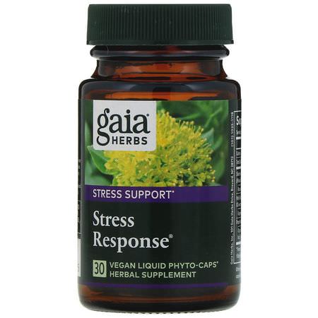 Gaia Herbs Calm Formulas Stress Formulas - 壓力, 鎮靜, 補品