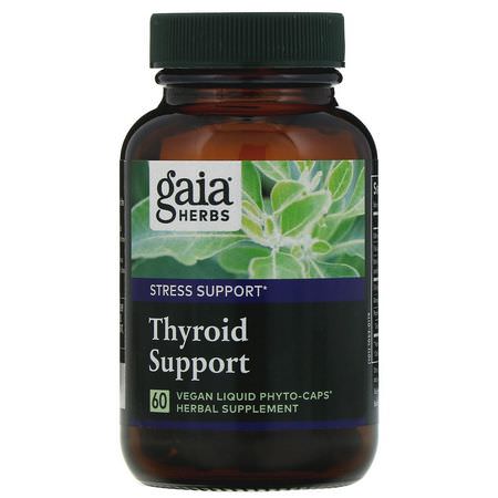 Gaia Herbs Thyroid Formulas - 甲狀腺補充劑