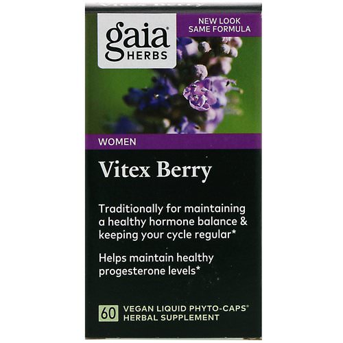 Gaia Herbs, Vitex Berry, 60 Vegan Liquid Phyto-Caps Review
