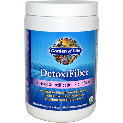 Garden of Life, DetoxiFiber, Special Detoxification Fiber Blend, 300 g Review