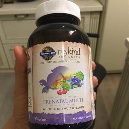 Garden of Life Prenatal Multivitamins - 產前多種維生素, 婦女的健康, 補品