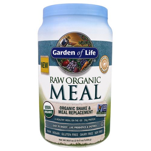 Garden of Life, RAW Organic Meal, Organic Shake & Meal Replacement, 2.28 lbs (1,038 g) Review