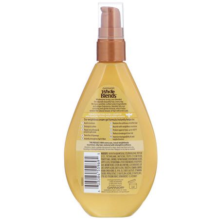 免洗護理: Garnier, Whole Blends, Honey Treasures Miracle Nectar Repairing Leave-In, 5 fl oz (150 ml)