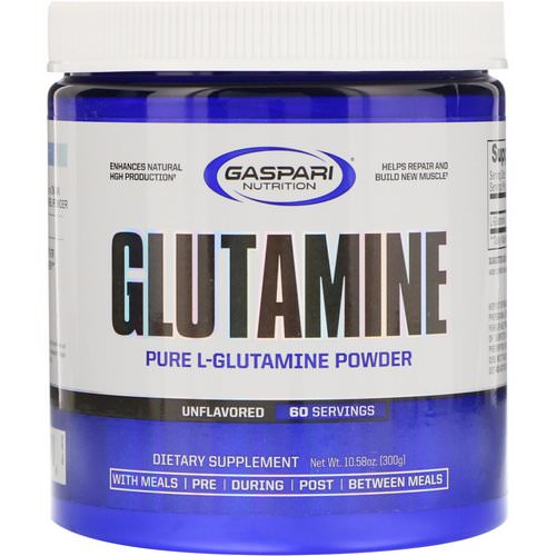 Gaspari Nutrition, Glutamine, Unflavored, 10.58 oz (300 g) Review