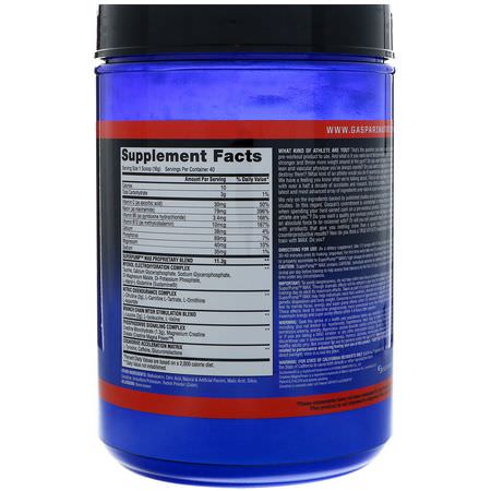 一水肌酸, 肌酸: Gaspari Nutrition, SuperPump Max, The Ultimate Pre-Workout Supplement, Fruit Punch Blast, 1.41 lbs (640 g)