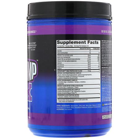 一水肌酸, 肌酸: Gaspari Nutrition, SuperPump Max, The Ultimate Pre-Workout Supplement, Grape Cooler, 1.41 lbs (640 g)