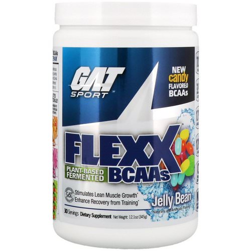 GAT, Flexx BCAAs, Jelly Bean, 12.1 oz (345 g) Review