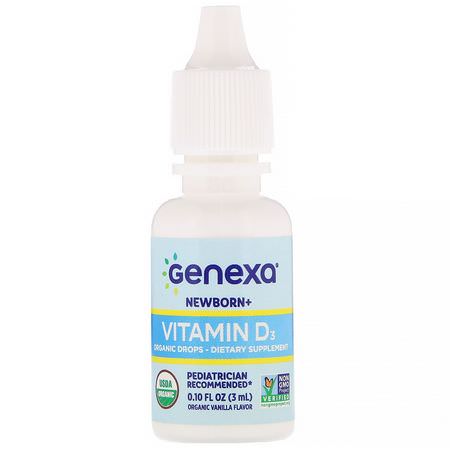 Genexa LLC Children's Vitamin D - 兒童維生素D, 兒童健康, 兒童, 嬰兒