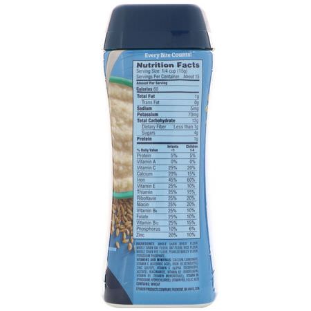 嬰兒熱麥片, 孩子餵食: Gerber, MultiGrain Cereal, 8 oz (227 g)