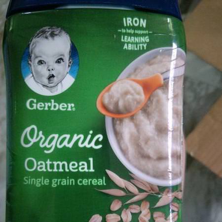 Gerber Baby Hot Cereals - 嬰兒熱麥片, 孩子餵養, 孩子