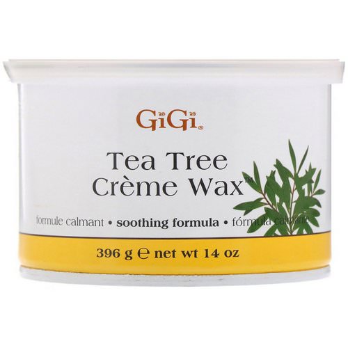 Gigi Spa, Tea Tree Creme Wax, 14 oz (396 g) Review