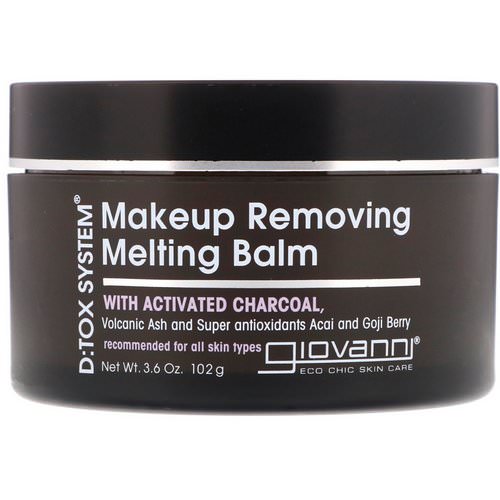 Giovanni, D:tox System, Makeup Removing Melting Balm, 3.6 oz (102 g) Review