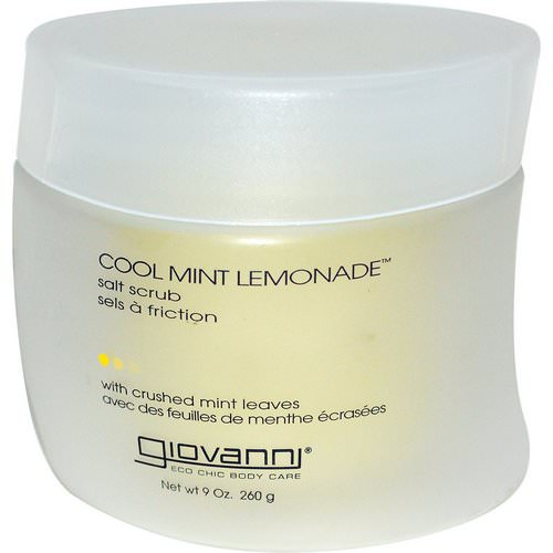 Giovanni, Salt Scrub, Cool Mint Lemonade, 9 oz (260 g) Review